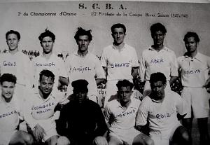 FOOT SCBA 02- SAISON 1947 1948 